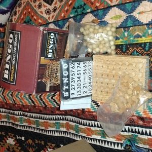 New bingo wood and brass craftsman game